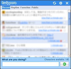 Твиттер-виджет для Opera - Twippera